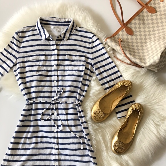 Victoria's Secret Dresses & Skirts - Victoria’s Secret striped shirt dress